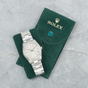 Rolex Air-King 34 Argento Oyster 14000 Silver Lining